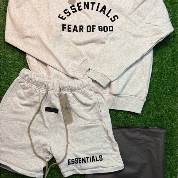 Fear of God Other - Fear of God Essentials Light Gray Set